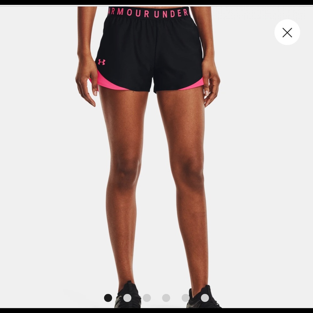 NWT Women's Under Armour Play Up Shorts 3.0
